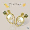 “SSS” Thai Fruit Collection ต่างหูมะม่วง Mango Earring