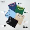 เสื้อยืดคอทอลายพิมพ์ซับ