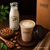 Hot Caffe Latte Signature Almond Milk