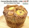 Caramel Banoffee Muffin I Soy-Free, Gluten-Free Vegan I 160g