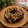Roasted Peanut Dark Chocolate Donut  | Soy Free I Gluten-Free  Vegan