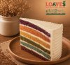 Natural Rainbow Cake ✕ No Added Sugar | Gluten-Free Vegan | ~210G