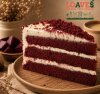 Red Velvet Cake ✕ No Added Sugar | Gluten-Free Vegan | ~155G