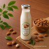 100% Fresh Almond Milk❎Unsweetened  | Soy-Free, Gluten-Free Vegan 180 ml