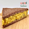 Red Quinoa Organic Bread Sandwich With Vegan  Scrambled Egg Filling