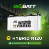 แบตเตอรี่ 3K HYBRID N120 (145F51) 120Ah