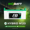 แบตเตอรี่ FB HYBRID N120 (115F51) 120Ah