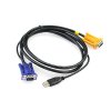 CH-1800C : 1.8m Daisy Chain Cable | VGA Input/Output Ports