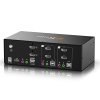 DM6202 : Kinan 2-Port 4K USB2.0 HDMI Dual Display KVM Switch