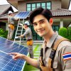 EP-95 : โซลูชั่น Solar Cell เพื่อลดต้นทุนพลังงานในบ้านหรูสมุทรปราการ พร้อมบริการติดตั้งครบวงจร