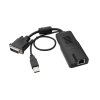 KCM2200D : USB DVI KVM Adapter - DVI to CAT5, 1920x1080@60Hz