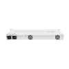 CRS328-4C-20S-4S+RM : Smart Switch with 20 SFP Cages and 4 Combo Ports | 1U Rackmount Case, Dual Power Supplies