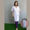 เสื้อกาวน์ยาว แขนสั้น