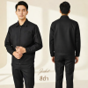 เสื้อแจ็คเก็ต ผู้ชาย สีดำ ผ้าไมโครทัสลาน ( Micro Taslan )