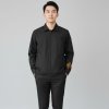 เสื้อแจ็คเก็ต ผุ้ชาย สีดำ ผ้าไมโครทัสลาน ( Micro Taslan )