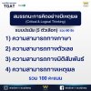 รวมเนื้อหาออกสอบ TGAT พร้อมเตรียมความพร้อมสำหรับ TCAS68