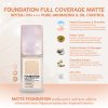FOUNDATION FULL COVERAGE MATTE SPF50+ PA++++ PORE-MINIMIZING & OIL CONTROL