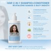 HAIR 2-IN-1 SHAMPOO+CONDITIONER REVITALIZING DAMAGE & SILKY SMOOTH