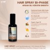 HAIR SPRAY BI-PHASE ARGAN OIL KERATIN SMOOTH