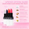 LIPSTICK CRYSTAL GLOSS COLOR CHANGE (CLEAR-ORANGE-PINK-VIOLET)