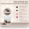 SPA SCRUB GEL COFFEE CHARCOAL DETOXIFYING & EXFOLIATING