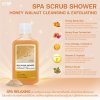 SPA SCRUB SHOWER HONEY WALNUT CLEANSING & EXFOLIATING