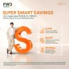 FWD เปิดตัว “SUPER SMART SAVINGS (Index Linked)” เปิดโอกาสรับผลตอบแทน เชื่อมโยง Nasdaq-100 และ ราคาทองคำผ่านดัชนีชั้นนำระดับโลก FWD เปิดตัว “SUPER SMART SAVINGS (Index Linked)” เปิดโอกาสรับผลตอบแทน เชื่อมโยง Nasdaq-100 และ ราคาทองคำผ่านดัชนีชั้นนำระดับโลก