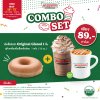 คริสปี้ ครีม ชวนอร่อยลงตัวในเซ็ตเดียวกับ “Combo Set” โดนัทคู่เครื่องดื่ม เพียง 89 บาท คริสปี้ ครีม ชวนอร่อยลงตัวในเซ็ตเดียวกับ “Combo Set” โดนัทคู่เครื่องดื่ม เพียง 89 บาท