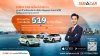 SUB A CAR รุก B2B เปิดตัวบริการรถเช่าองค์กร-SME ชู “จ่ายเท่าที่ใช้” เริ่มต้นเพียง 519 บาท/วัน