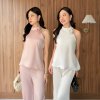 Sandro Satin Top
