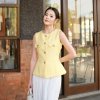 Velour Tweed Top