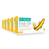 Hi-Balanz Fish oil Plus Vitamin E l น้ำมันปลาผสมวิตามิน อี 5 กล่อง รวม 150 ซอฟเจล