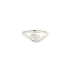 Oval Shaped Pinky Ring