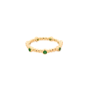 Rope Emerald Ring