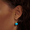 Sphere Turquoise Earrings