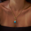 Sphere Turquoise Pendant