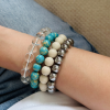Stone Bead Bracelet