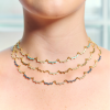 Wave Enamel Necklace