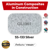 คอมโพสิต สีเงิน GL1001 Premium Aluminum Composite 4 mm