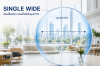 SINGLE WIDE เลนส์โครงสร้างกว้าง เพิ่มมุมมองให้ดียิ่งขึ้น SINGLE WIDE เลนส์โครงสร้างกว้าง เพิ่มมุมมองให้ดียิ่งขึ้น