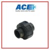 ACE PVC Socket Union ข้อต่อยูเนี่ยน 1/2" สวมท่อสีฟ้าทากาวทั้ง 2 ด้าน