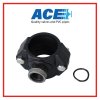 แคล้มรัดแยก Ø50*(1/2") มม. PP Compression Fitting Clamp Saddle Type A 50X1/2