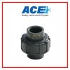 AACE PVC Socket Union ข้อต่อยูเนี่ยน 1" สวมท่อสีฟ้าทากาวทั้ง 2 ด้าน