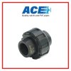 AACE PVC Socket Union ข้อต่อยูเนี่ยน 1" สวมท่อสีฟ้าทากาวทั้ง 2 ด้าน