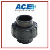 ACE PVC Socket Union ข้อต่อยูเนี่ยน 1. 1/4" สวมท่อสีฟ้าทากาวทั้ง 2 ด้าน