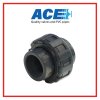 ACE PVC Socket Union ข้อต่อยูเนี่ยน 1.1/2" สวมท่อสีฟ้าทากาวทั้ง 2 ด้าน