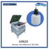 ชุดอุปกรณ์สระ complete set พร้อมห้องเครื่อง แบบฝังใต้ดิน Ramses with Millennium 560 filter pump 1 HP **Pre Oder 60-75 วัน