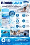 โบรมีน  BROMI GUARD /Bromine Plus กระปุก 1 ลิตร 0.82 กิโลกรัม #ทำหน้าที่เหมือนคลอรีนแต่กลิ่นฉุนน้อยกว่ามากๆ #โบรมีนฆ่าเชื้อโรคในสระน้ำอุ่นได้ดีกว่าคลอรีน #อ่างสปา #สระในร่ม #สระในอาคาร แนะนำให้ให้ใช้โบรมีน #ระคายเคืองน้อยกว่า#ปลอดภัยกว่าคลอรีน