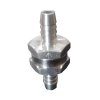 เช็ควาล์วลม/ แก๊สโอโซน/น้ำ/น้ำมัน อลูมิเนียม ขนาด 8MM 5/16" Fuel Non Return One Way Aluminum Check Valve Gas/Petrol/ Diesel /Oil /Water