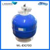 ถังกรองทราย WL-IDG700 ￠700mm/ 28"  Top mount filter (polyester laminated) with 1.5'' Multiport Valve, blue color